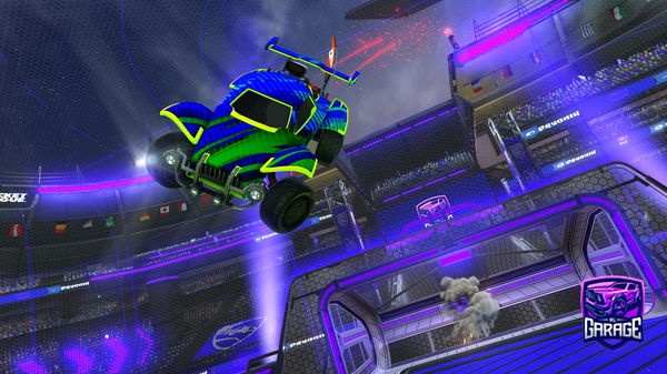 A Rocket League car design from Nebulian