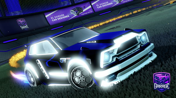 A Rocket League car design from chlls