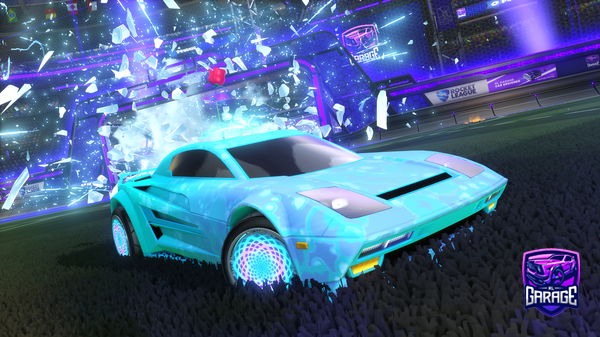 A Rocket League car design from p_silv