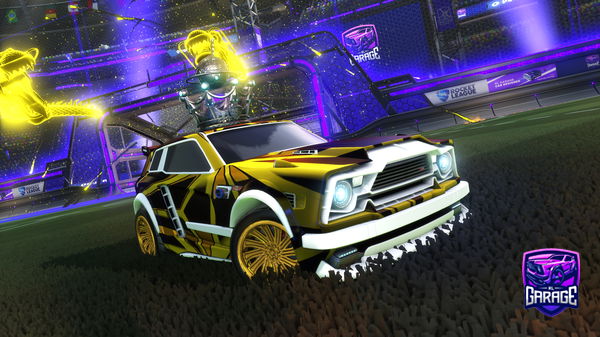 A Rocket League car design from VOID_nege09