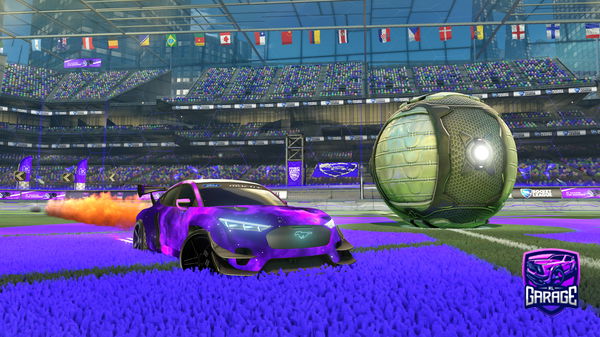 A Rocket League car design from CrispyChip