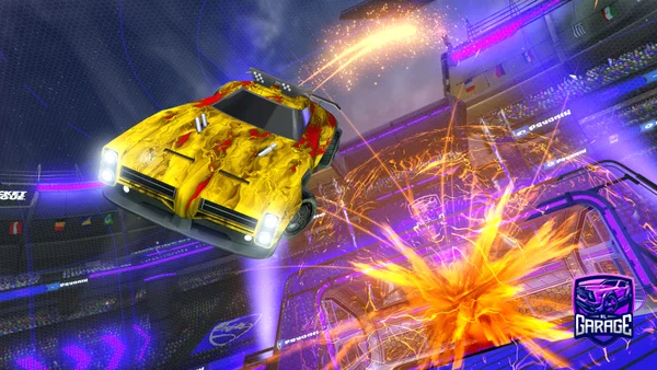 A Rocket League car design from OCTANEBESTCAR0002