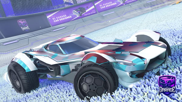 A Rocket League car design from Shooteo2313