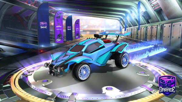 A Rocket League car design from Fergy23