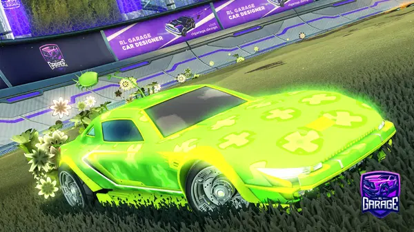 A Rocket League car design from irosario78