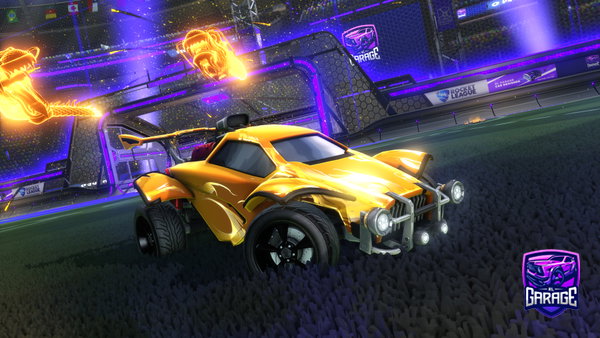 A Rocket League car design from IlVIBanana