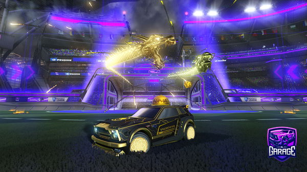 A Rocket League car design from WarXJxmie