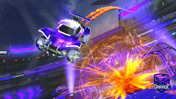 A Rocket League car design from IDgielertbatsbak