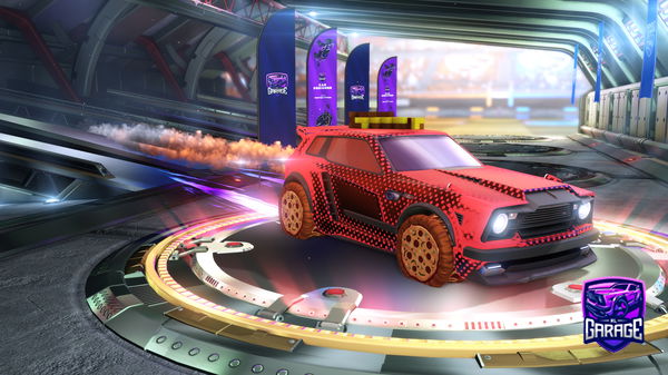 A Rocket League car design from blinKAlliance