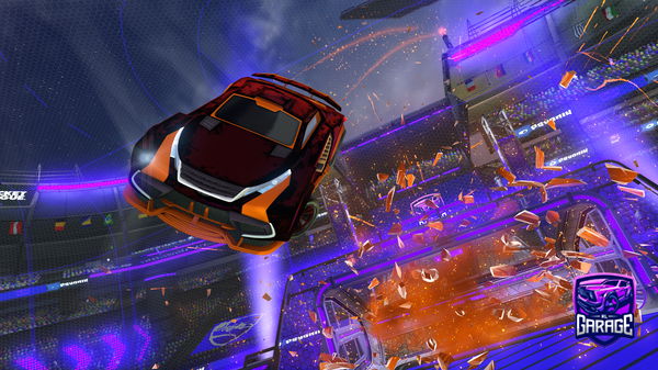 A Rocket League car design from vinisioafrica