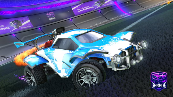 A Rocket League car design from sal-bas31