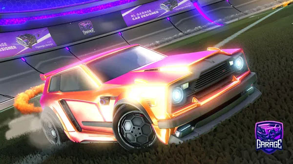 A Rocket League car design from OctaneOEM