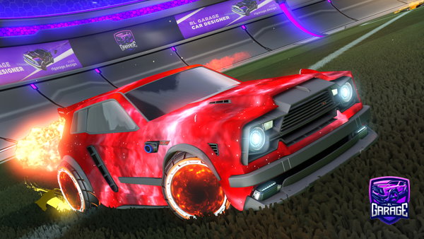 A Rocket League car design from Julipro10