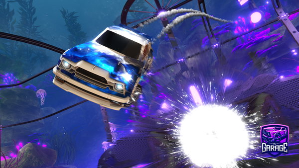 A Rocket League car design from Adventure_J