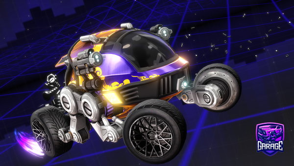 A Rocket League car design from NathanDu11
