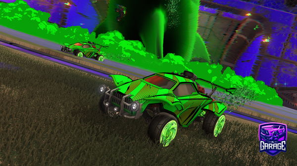 A Rocket League car design from Capybara_RL