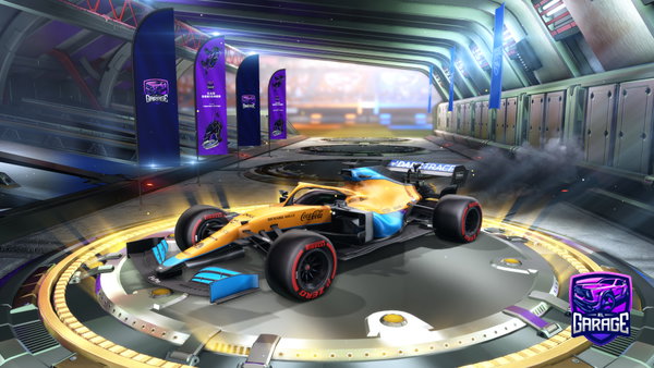 A Rocket League car design from shaply