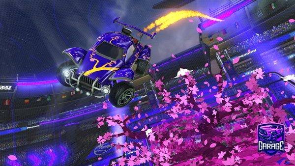 A Rocket League car design from D_TG23