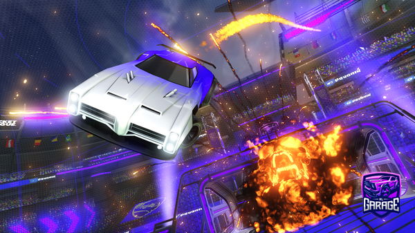 A Rocket League car design from RaccoonsYum