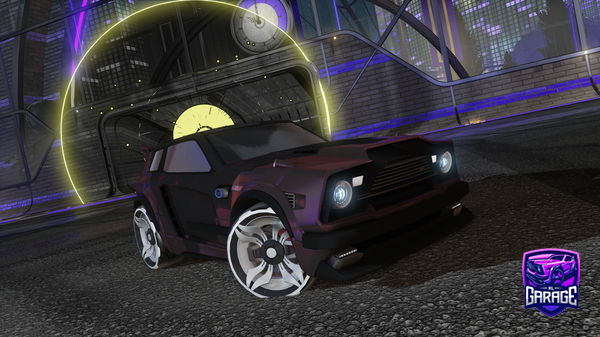 A Rocket League car design from DallasHub07
