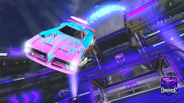 A Rocket League car design from Wresets12