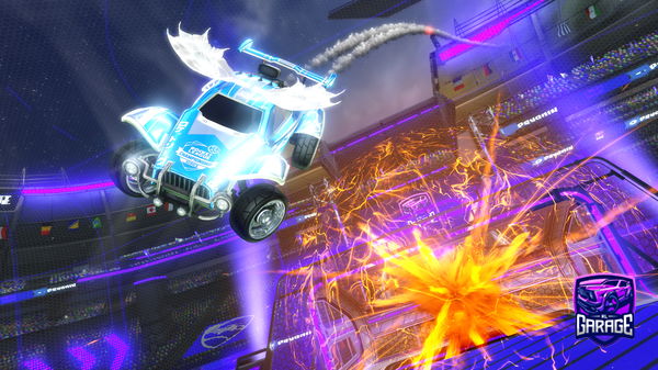 A Rocket League car design from sollylop