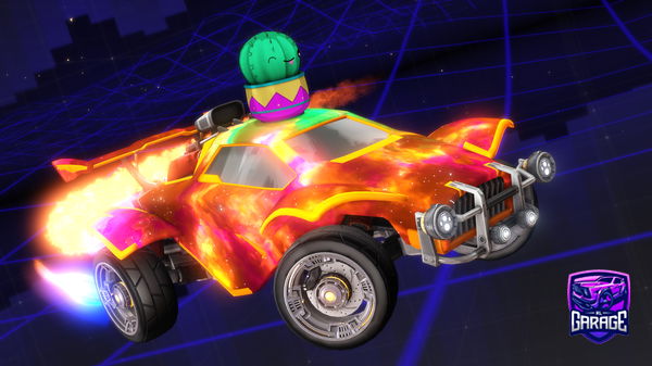 A Rocket League car design from firzyy