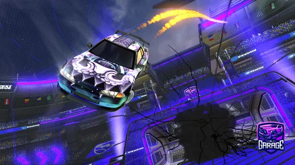 A Rocket League car design from FlyingEddie0