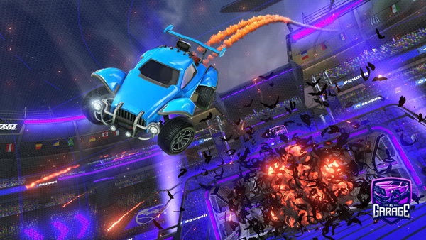 A Rocket League car design from jxodj