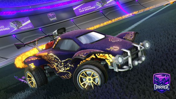 A Rocket League car design from Seemly420Air