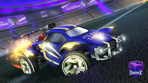 A Rocket League car design from Exoblade