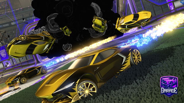 A Rocket League car design from Z3r0_L0v3c8