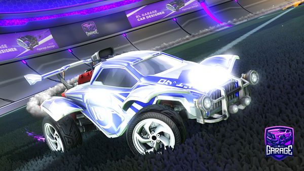 A Rocket League car design from nonogo2011