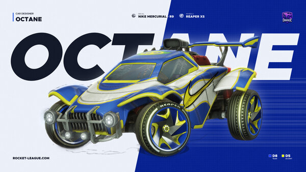 A Rocket League car design from Matima3305