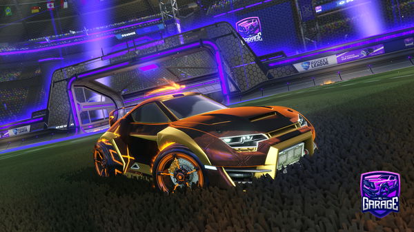 A Rocket League car design from Rediuz_V