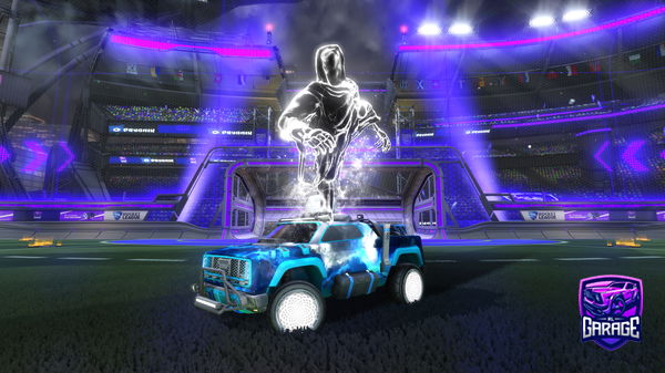 A Rocket League car design from p_silv