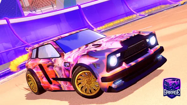 A Rocket League car design from maxencioRL