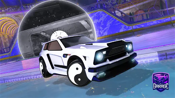 A Rocket League car design from Kallaxify