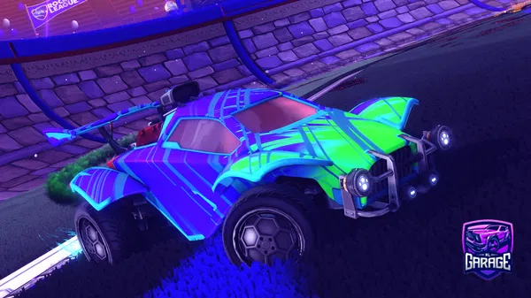 A Rocket League car design from Tigerns