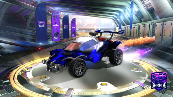 A Rocket League car design from 123123shl