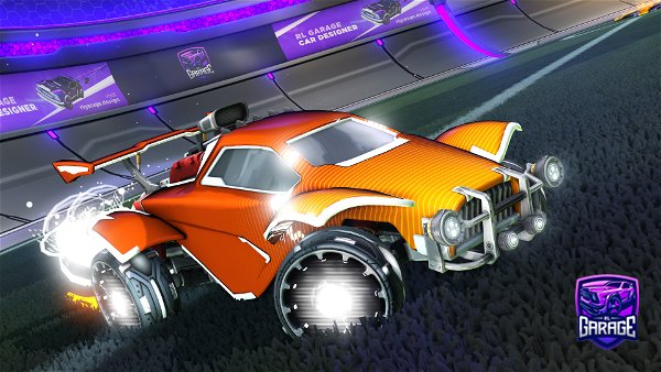 A Rocket League car design from Smash_road_ssl