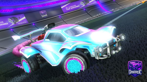 A Rocket League car design from PapiDavid