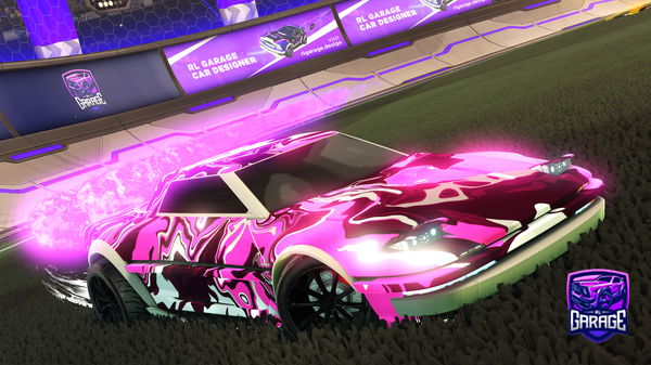 A Rocket League car design from Zigzapper342