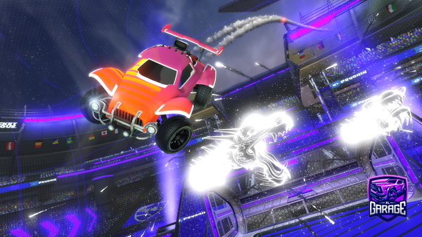 A Rocket League car design from Jckz8