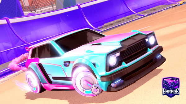 A Rocket League car design from roene