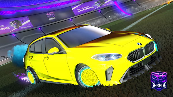 A Rocket League car design from Mike108