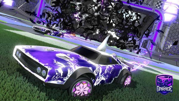 A Rocket League car design from Bobbyballs