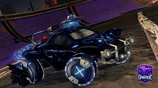 A Rocket League car design from abspielen