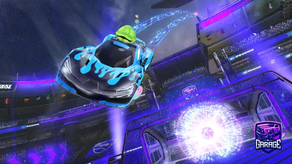 A Rocket League car design from Mauricio180114