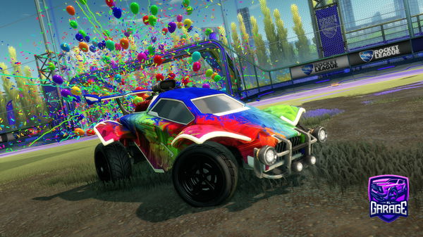 A Rocket League car design from patinormz